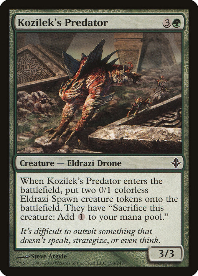 Kozilek's Predator (193) [Rise of the Eldrazi] | Odin's Place