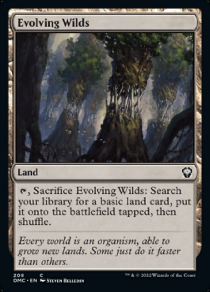 Evolving Wilds [Dominaria United Commander] | Odin's Place