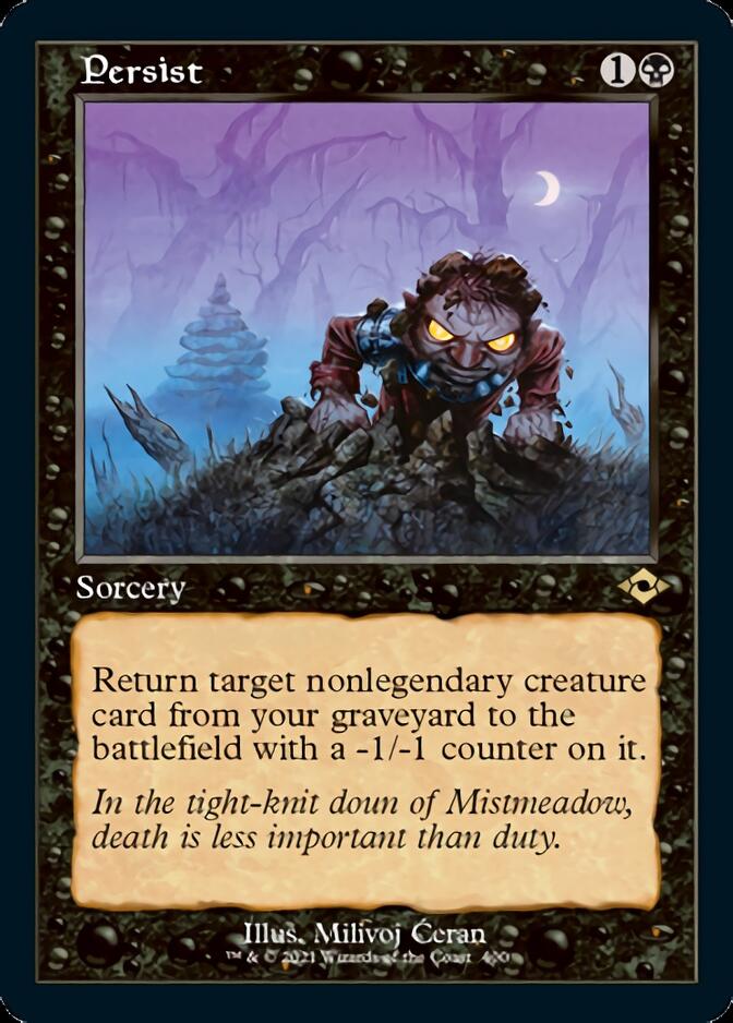 Persist (Retro Foil Etched) [Modern Horizons 2] | Odin's Place