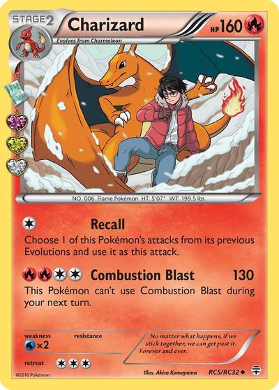 Charizard (hearts) | Odin's Place