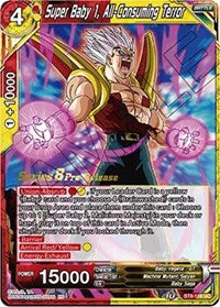 Super Baby 1, All-Consuming Terror (BT8-116_PR) [Malicious Machinations Prerelease Promos] | Odin's Place