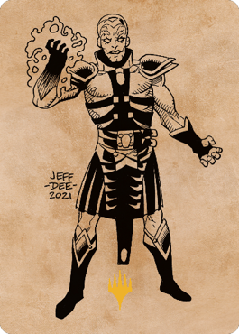 Jon Irenicus, Shattered One Art Card (67) (Gold-Stamped) [Commander Legends: Battle for Baldur's Gate Art Series] | Odin's Place