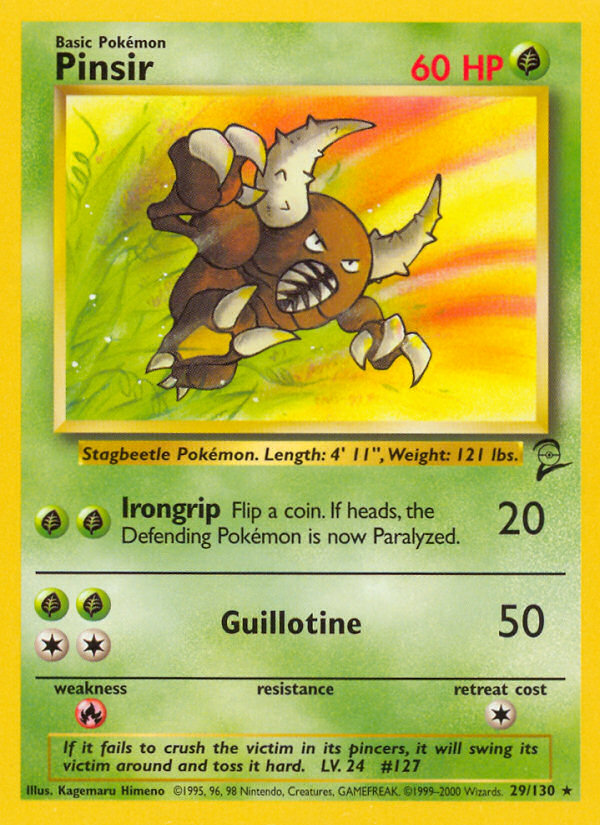 Pinsir (29/130) [Base Set 2] | Odin's Place