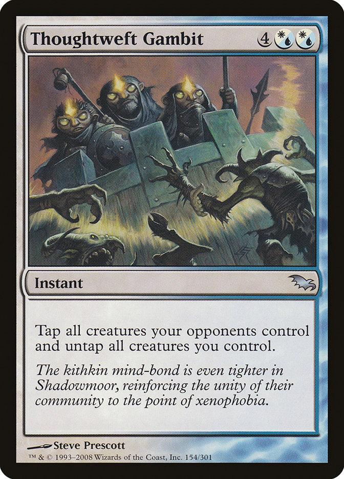 Thoughtweft Gambit (154) [Shadowmoor] | Odin's Place