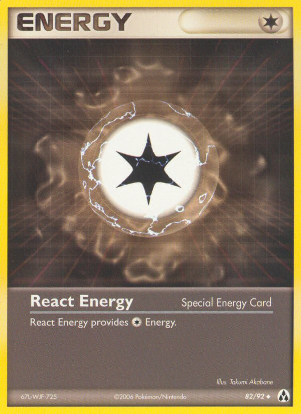 React Energy (82/92) [EX: Legend Maker] | Odin's Place