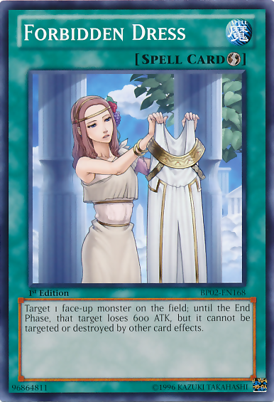 Forbidden Dress [BP02-EN168] Mosaic Rare | Odin's Place