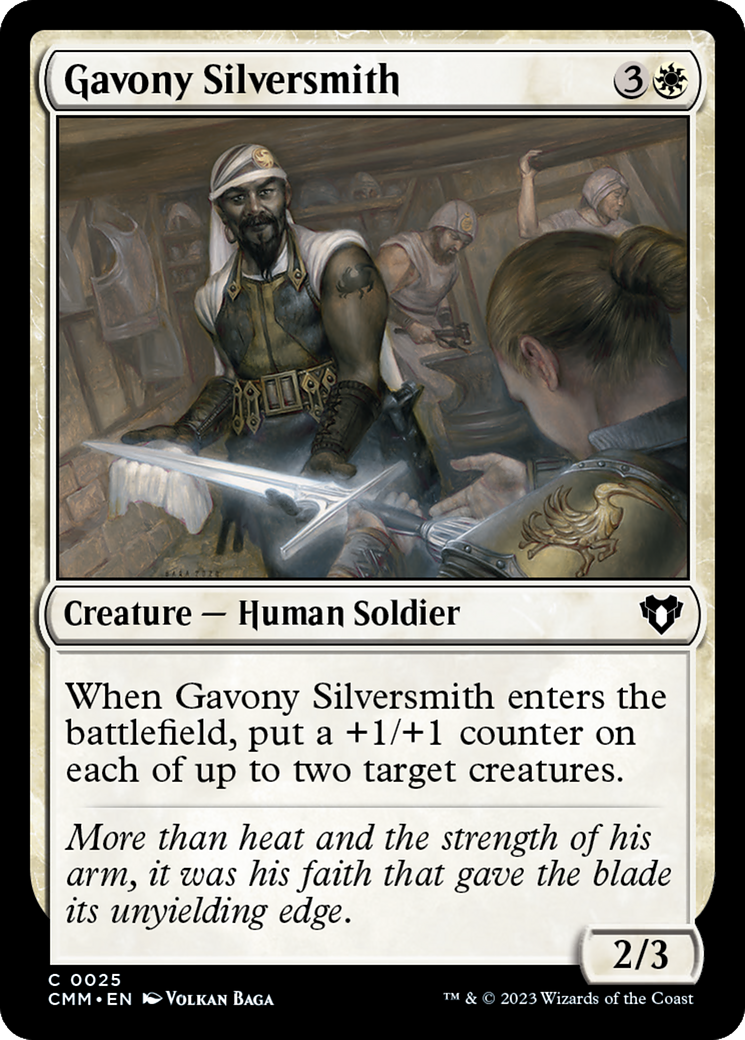 Gavony Silversmith [Commander Masters] | Odin's Place