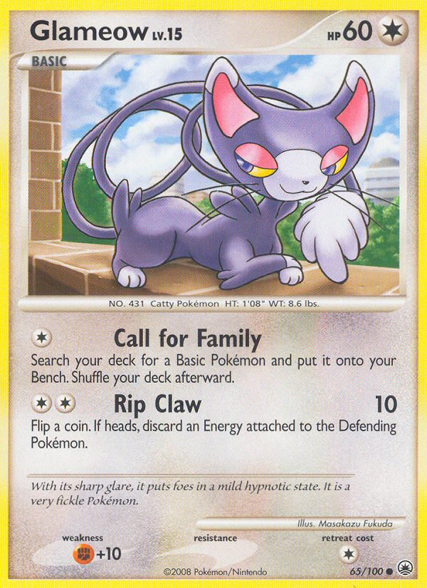 Glameow (65/100) [Diamond & Pearl: Majestic Dawn] | Odin's Place