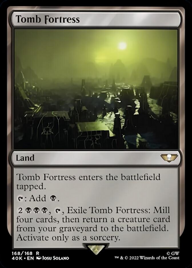 Tomb Fortress (Surge Foil) [Warhammer 40,000] | Odin's Place