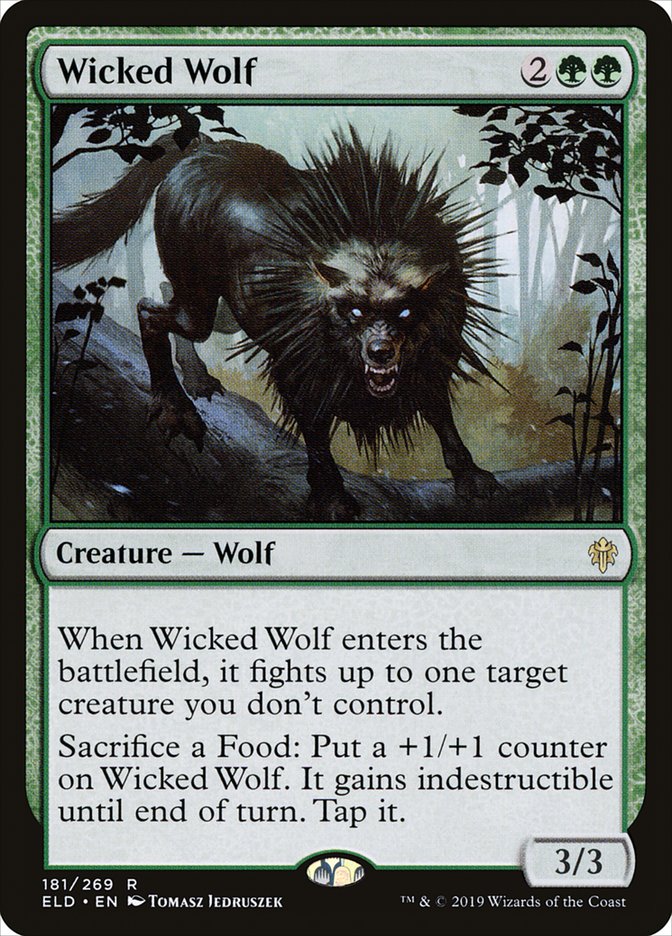 Wicked Wolf [Throne of Eldraine] | Odin's Place