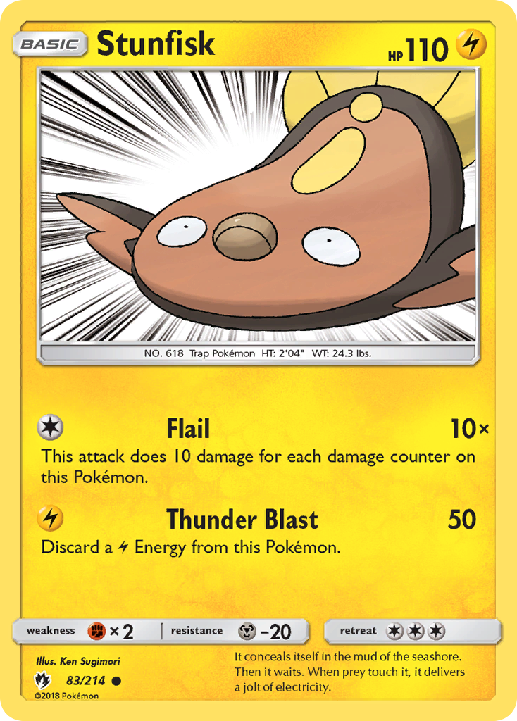 Stunfisk (83/214) [Sun & Moon: Lost Thunder] | Odin's Place