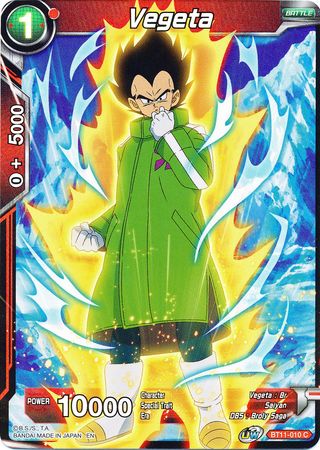 Vegeta (BT11-010) [Vermilion Bloodline 2nd Edition] | Odin's Place
