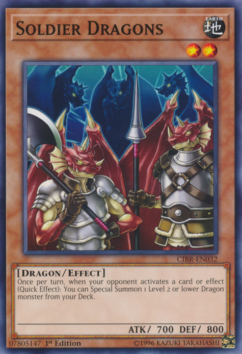 Soldier Dragons [CIBR-EN032] Common | Odin's Place