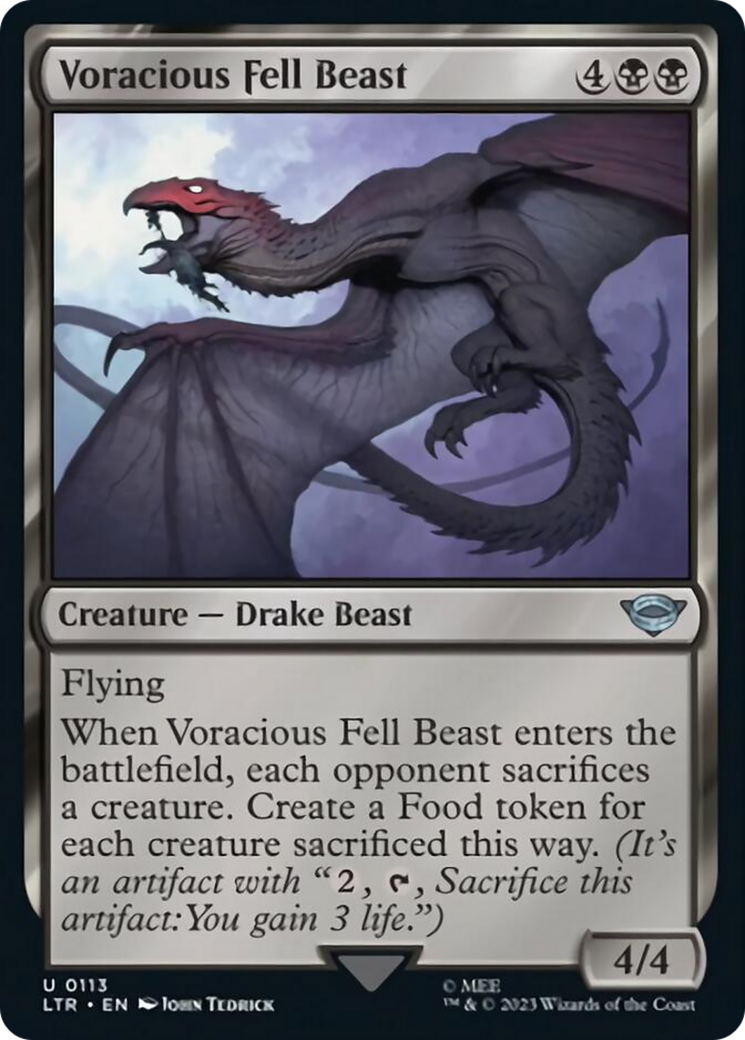 Voracious Fell Beast [The Lord of the Rings: Tales of Middle-Earth] | Odin's Place