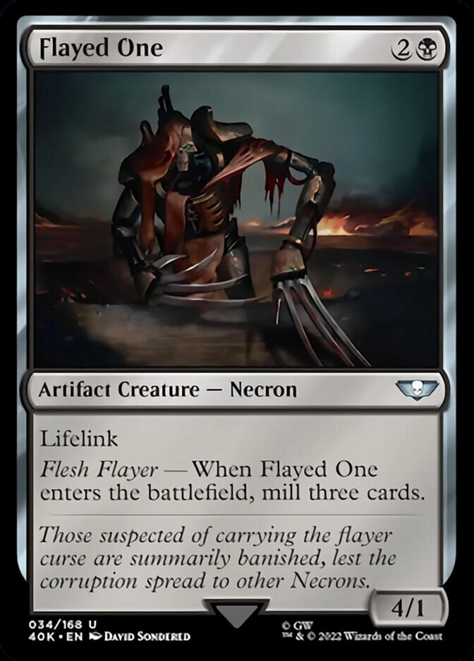 Flayed One (Surge Foil) [Warhammer 40,000] | Odin's Place