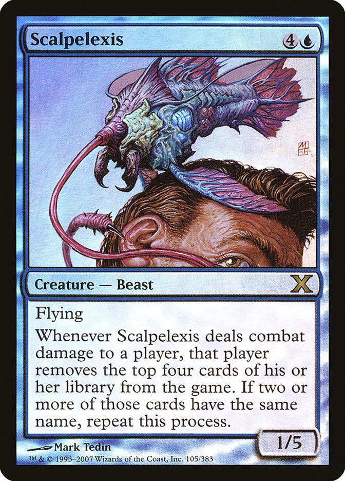 Scalpelexis (Premium Foil) [Tenth Edition] | Odin's Place
