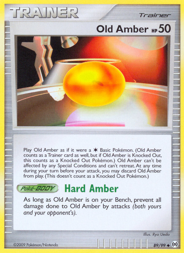 Old Amber (89/99) [Platinum: Arceus] | Odin's Place