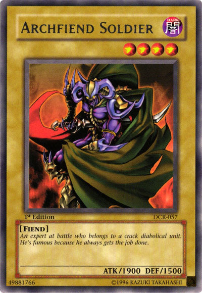 Archfiend Soldier [DCR-057] Rare | Odin's Place