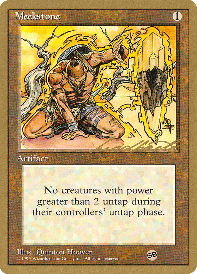 Meekstone (Leon Lindback) (SB) [Pro Tour Collector Set] | Odin's Place