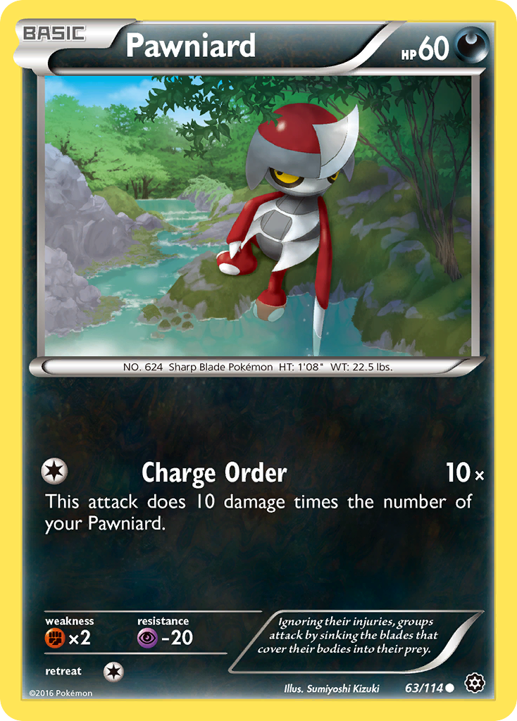 Pawniard (63/114) [XY: Steam Siege] | Odin's Place