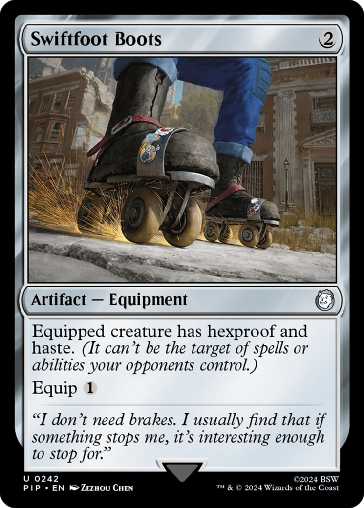 Swiftfoot Boots [Fallout] | Odin's Place
