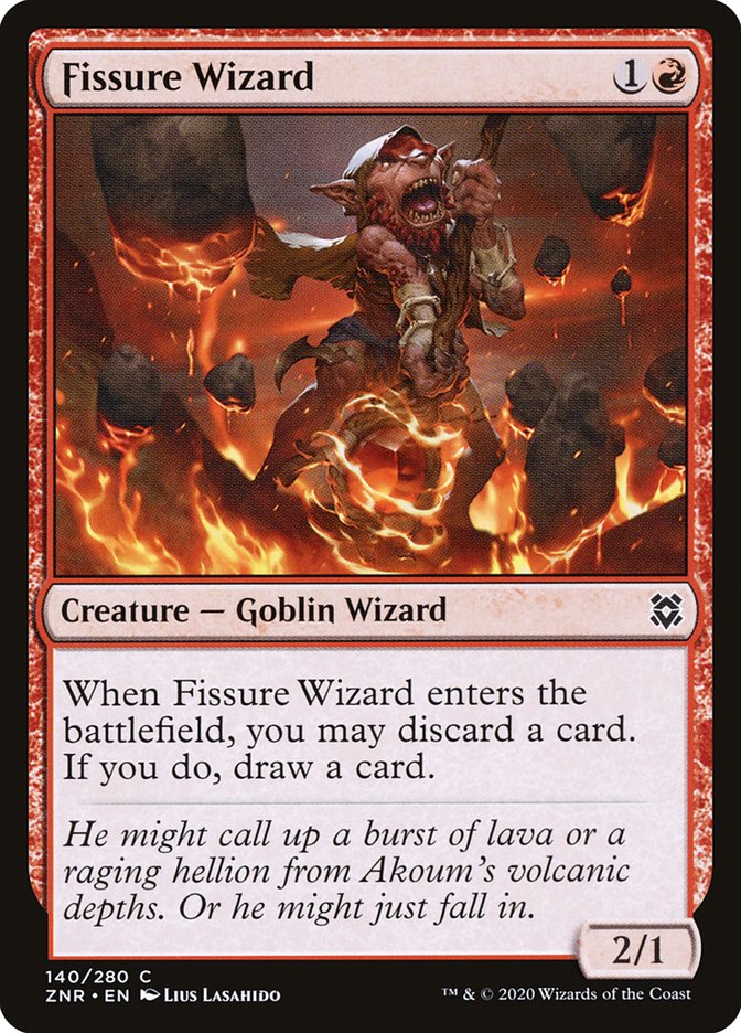 Fissure Wizard [Zendikar Rising] | Odin's Place