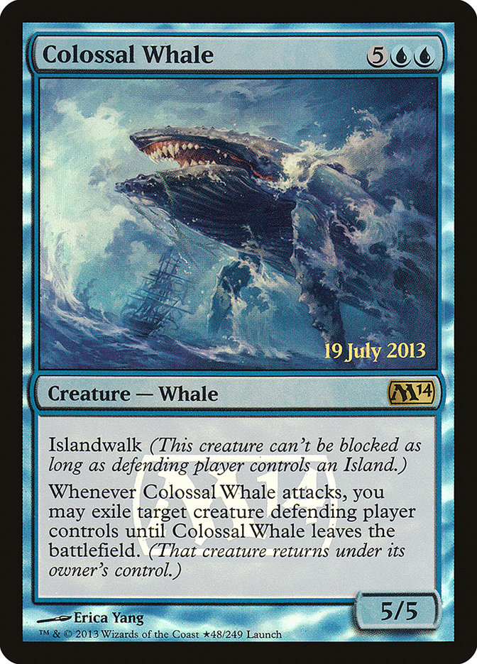 Colossal Whale (48) [Magic 2014 Prerelease Promos] | Odin's Place