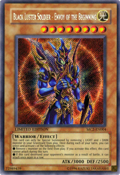 Black Luster Soldier - Envoy of the Beginning [MC2-EN004] Secret Rare | Odin's Place