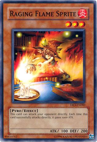 Raging Flame Sprite [DR3-EN080] Common | Odin's Place