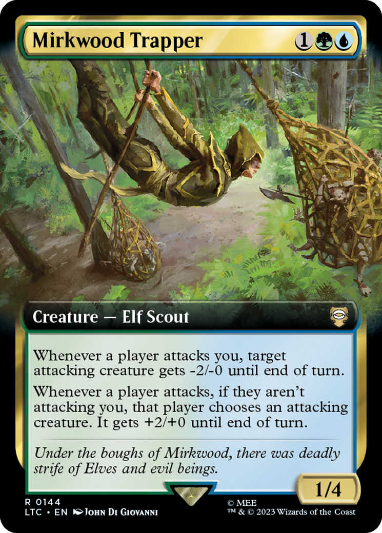 Mirkwood Trapper (Extended Art) [The Lord of the Rings: Tales of Middle-Earth Commander] | Odin's Place
