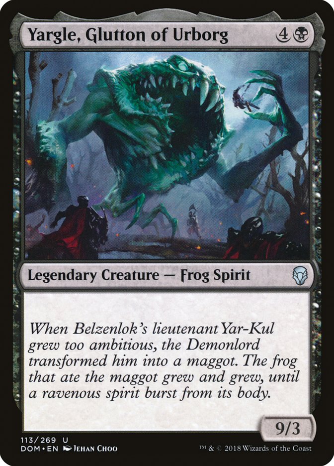 Yargle, Glutton of Urborg (113) [Dominaria] | Odin's Place