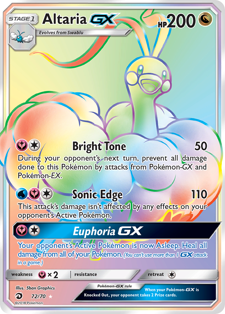 Altaria GX (72/70) [Sun & Moon: Dragon Majesty] | Odin's Place