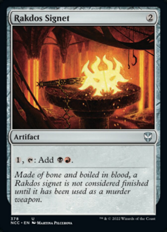 Rakdos Signet [Streets of New Capenna Commander] | Odin's Place