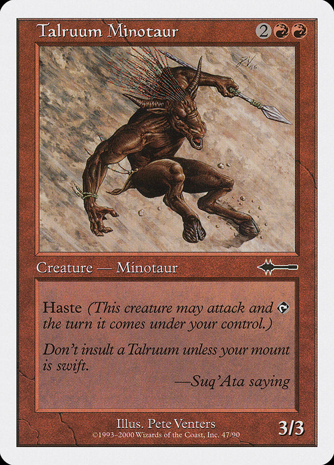 Talruum Minotaur (47) [Beatdown] | Odin's Place