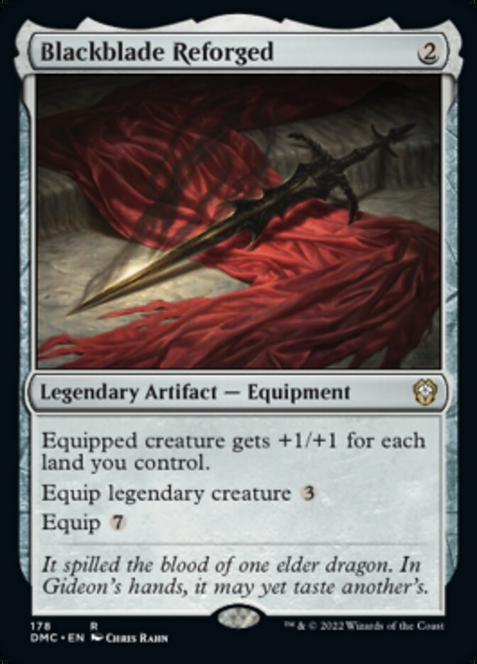 Blackblade Reforged [Dominaria United Commander] | Odin's Place
