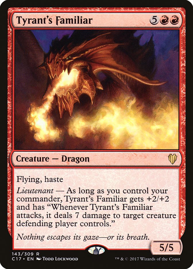 Tyrant's Familiar (143) [Commander 2017] | Odin's Place