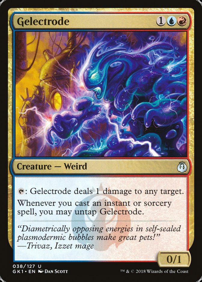Gelectrode (38) [Guilds of Ravnica Guild Kit] | Odin's Place