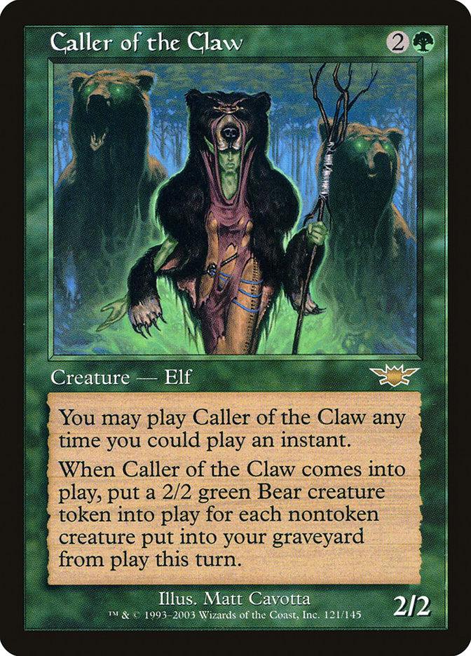 Caller of the Claw (121) [Legions] | Odin's Place