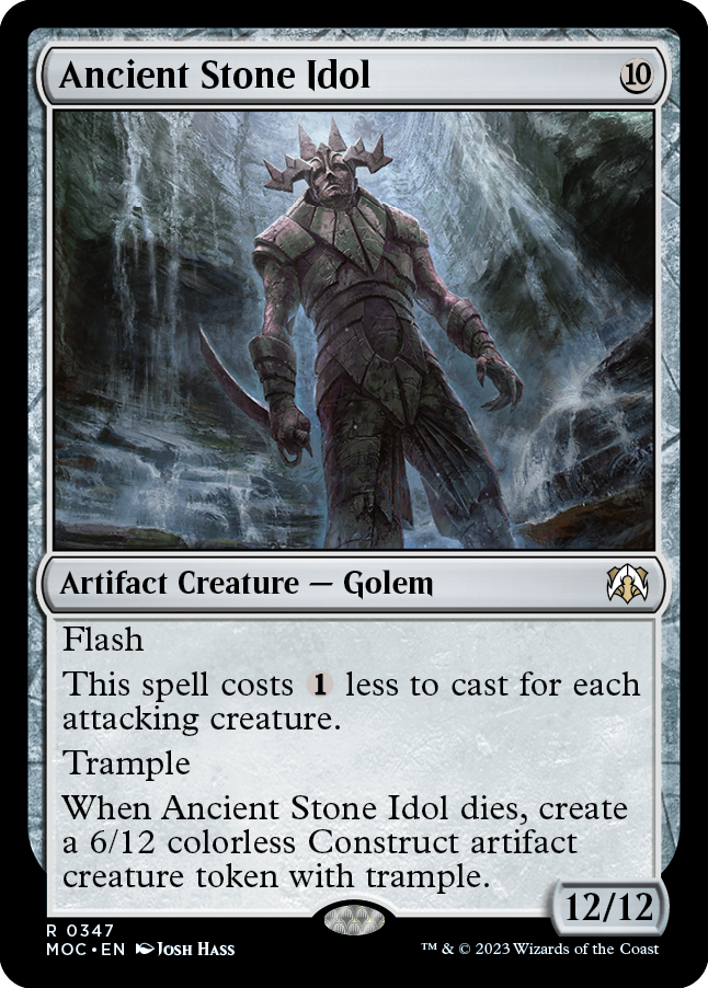 Ancient Stone Idol [March of the Machine Commander] | Odin's Place