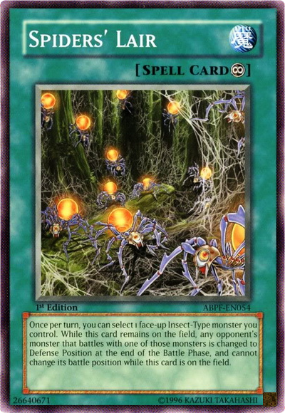 Spiders' Lair [ABPF-EN054] Common | Odin's Place