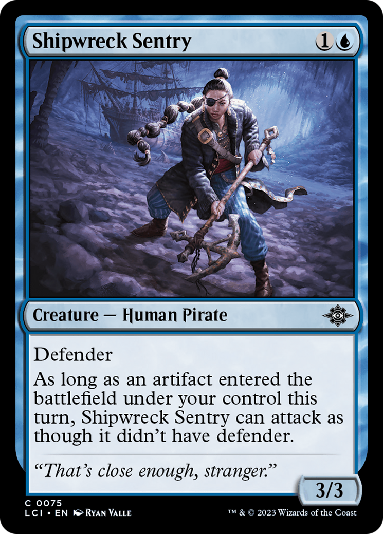 Shipwreck Sentry [The Lost Caverns of Ixalan] | Odin's Place