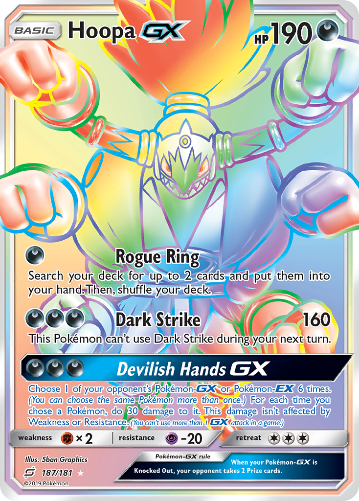 Hoopa GX (187/181) [Sun & Moon: Team Up] | Odin's Place