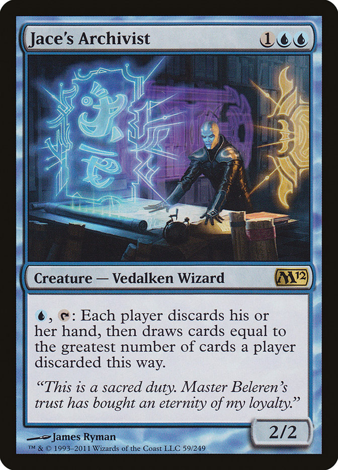 Jace's Archivist (59) [Magic 2012] | Odin's Place