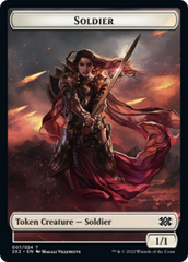 Egg // Soldier Double-Sided Token [Double Masters 2022 Tokens] | Odin's Place