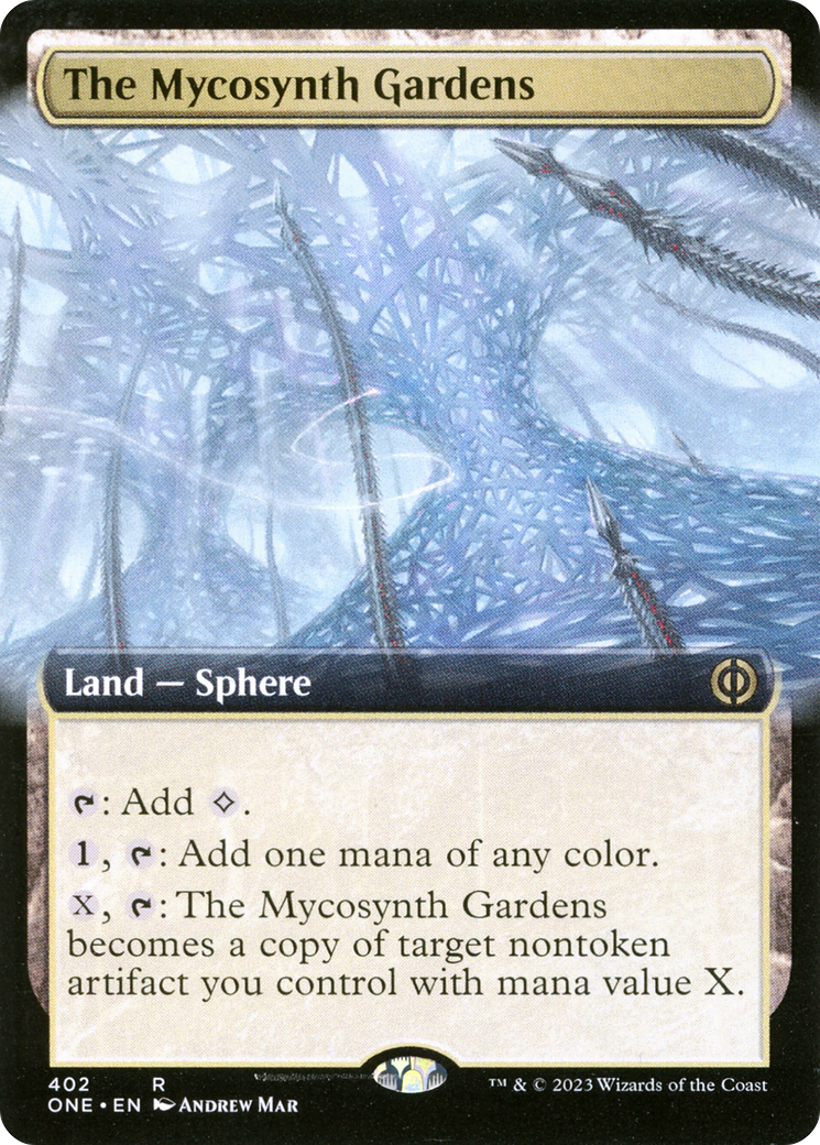 The Mycosynth Gardens (Extended Art) [Phyrexia: All Will Be One] | Odin's Place