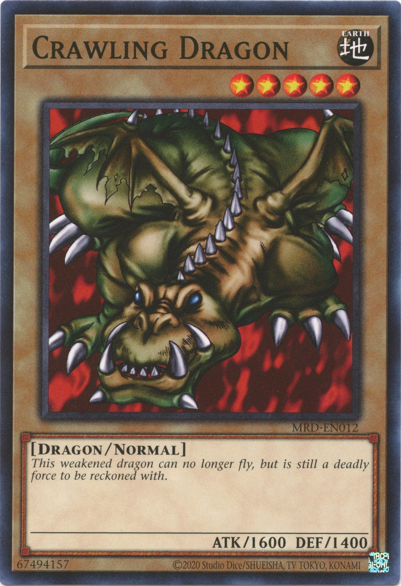 Crawling Dragon (25th Anniversary) [MRD-EN012] Common | Odin's Place