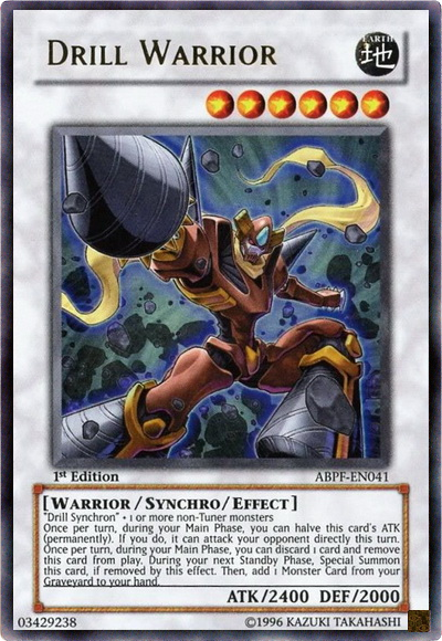 Drill Warrior [ABPF-EN041] Ultra Rare | Odin's Place