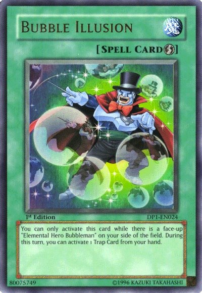 Bubble Illusion [DP1-EN024] Ultra Rare | Odin's Place