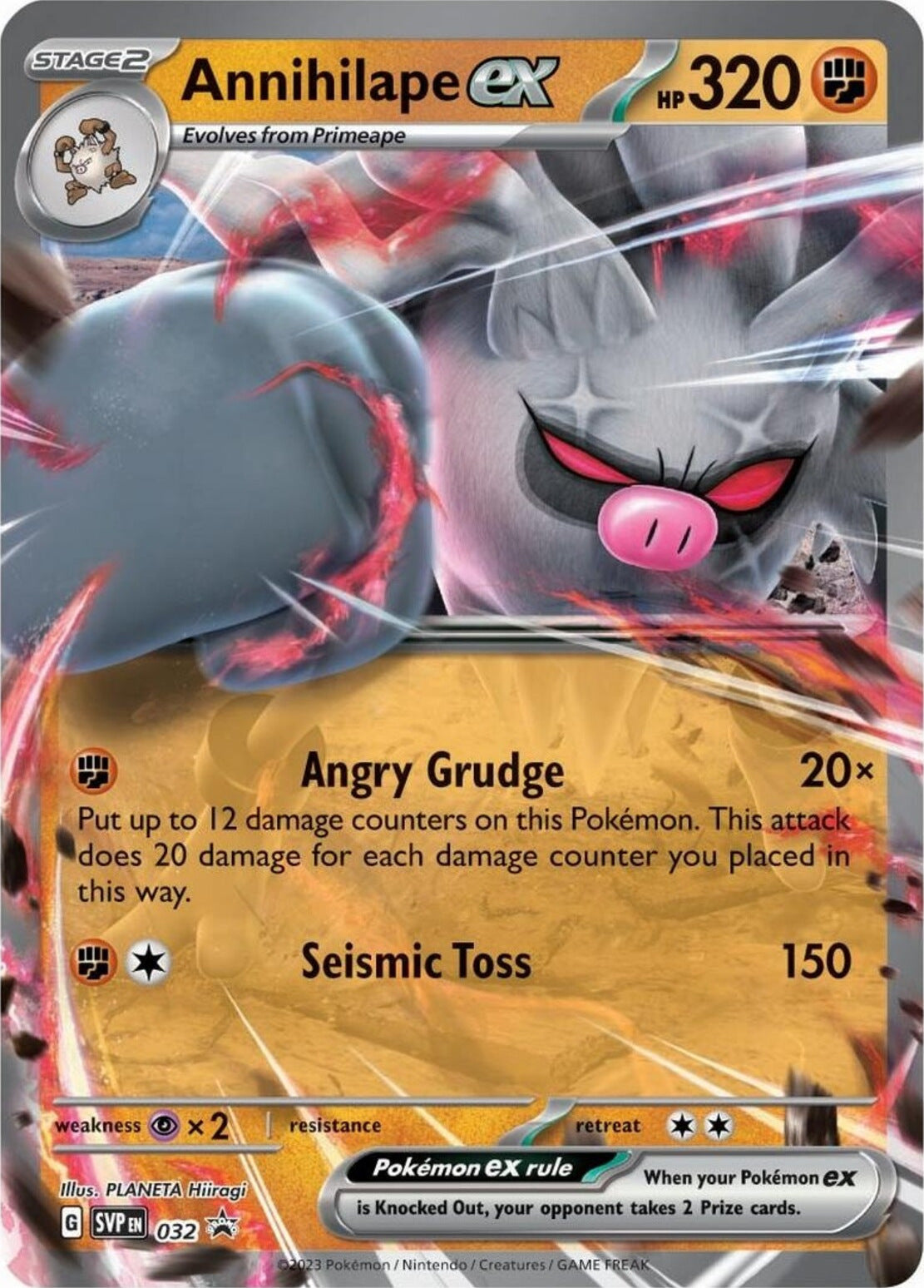 Annihilape ex (032) [Scarlet & Violet: Black Star Promos] | Odin's Place