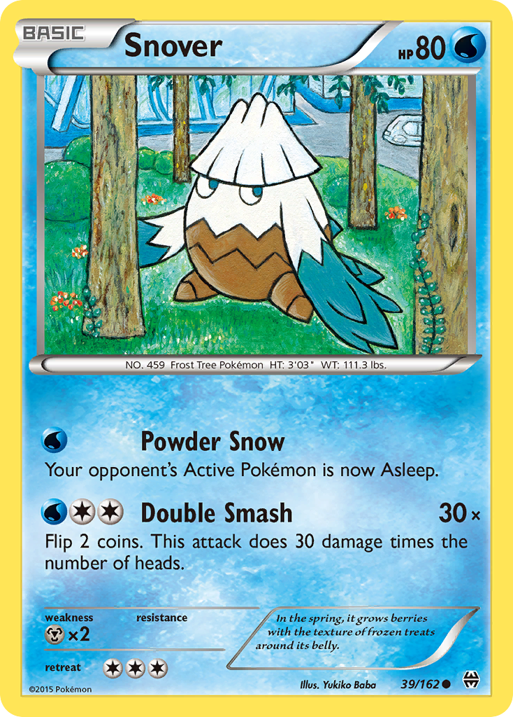 Snover (39/162) [XY: BREAKthrough] | Odin's Place